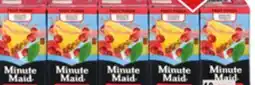 Giant Tiger Minute Maid juice boxes offer