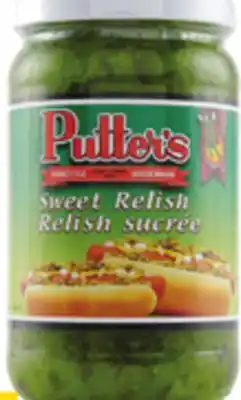Giant Tiger Putter's sweet relish offer