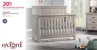 Babies 'R' Us Oxford Baby Sanibel 4-in-1 Convertible Crib offer
