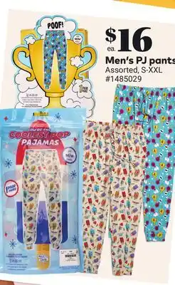 Giant Tiger Men's PJ pants offer