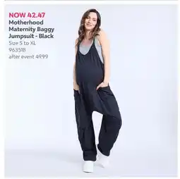 Babies 'R' Us Motherhood Maternity Baggy Jumpsuit - Black offer