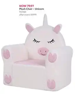 Babies 'R' Us Plush Chair – Unicorn offer