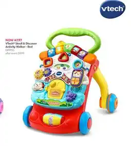 Babies 'R' Us VTech Stroll & Discover Activity Walker-Red offer