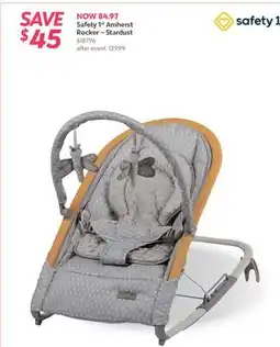 Babies 'R' Us Safety 1st Amherst Rocker – Stardust offer