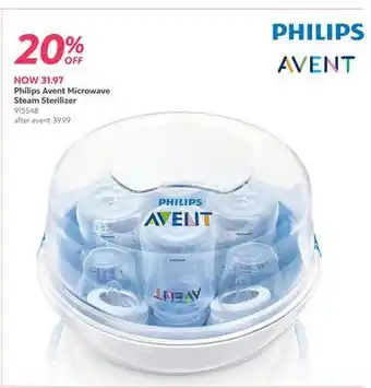 Babies 'R' Us Philips Avent Microwave Steam Sterilizer offer