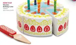 Babies 'R' Us Early Learning Centre Wooden Birthday Cake offer
