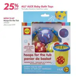 Babies 'R' Us ALEX Hoops for the Tub offer
