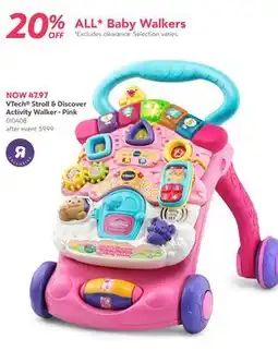 Babies 'R' Us VTech Stroll & Discover Activity Walker-Pink offer