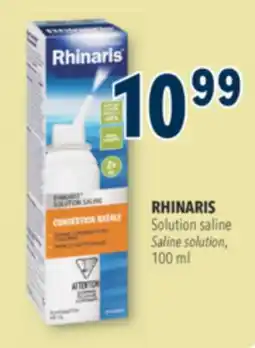 Familiprix RHINARIS, Saline solution, 100 ml offer