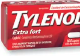 Familiprix TYLENOL, Muscle and body, 650 mg, 170 caplets or Extra strength back pain, 60 caplets offer