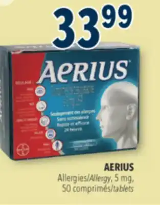 Familiprix AERIUS, Allergy, 5 mg, 50 tablets offer