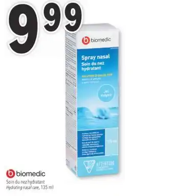 Familiprix BIOMEDIC, Hydrating nasal care, 135 ml offer