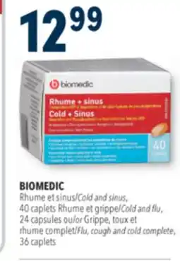 Familiprix BIOMEDIC, Cold and sinus, 40 offer