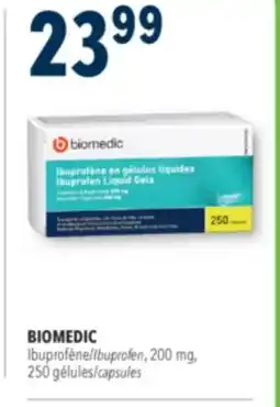 Familiprix BIOMEDIC, Ibuprofen, 200 mg, 250 capsules offer