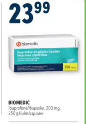 Familiprix BIOMEDIC, Ibuprofen, 200 mg, 250 capsules offer