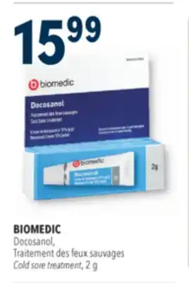 Familiprix BIOMEDIC Cold sore treatment, 2 g offer