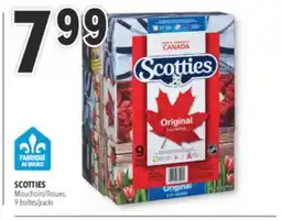 Familiprix SCOTTIES, Tissues, 9 packs offer