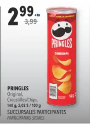 Familiprix PRINGLES, Original, Chips, 148 g offer