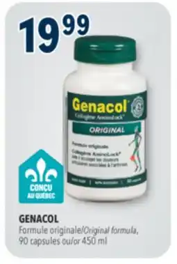 Familiprix GENACOL Original formula 90 capsules or 450 ml offer