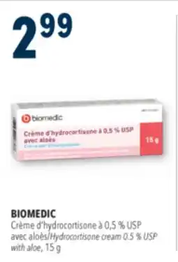 Familiprix BIOMEDIC, Hydrocortisone cream 0.5 % USP with aloe, 15 g offer