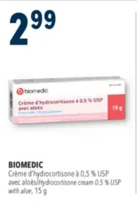 Familiprix BIOMEDIC, Hydrocortisone cream 0.5 % USP with aloe, 15 g offer
