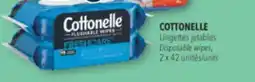 Familiprix COTTONELLE Disposable wipes 2 x 42 units offer