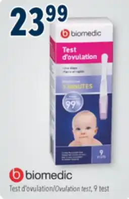 Familiprix BIOMEDIC, Ovulation test, 9 tests offer