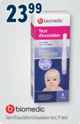 Familiprix BIOMEDIC, Ovulation test, 9 tests offer