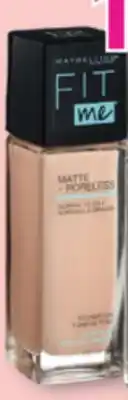 Familiprix MAYBELLINE NEW YORK, Selected makeup products offer