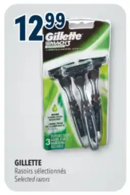 Familiprix GILLETTE, Selected razors offer