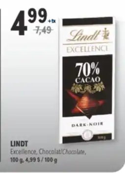 Familiprix LINDT, Creation Petits Desserts, Chocolate, 70 g offer