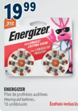 Familiprix ENERGIZER, Hearing aid batteries, 16 units offer