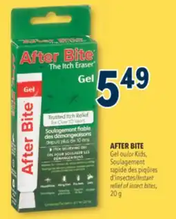 Familiprix AFTER BITE, Gel or Kids, des Instant relief of insect bites, 20 g offer