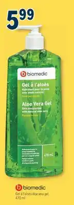 Familiprix BIOMEDIC, Aloe vera gel, 470 ml offer