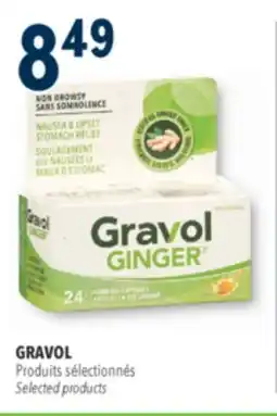 Familiprix GRAVOL, Selected products offer