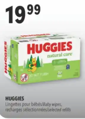 Familiprix HUGGIES, Lingettes Baby wipes, selected refills offer