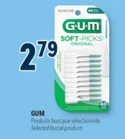 Familiprix GUM Selected buccal products offer