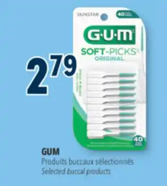 Familiprix GUM Selected buccal products offer