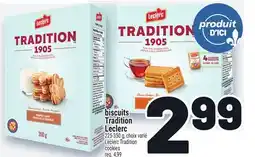 Metro BISCUITS TRADITION LECLERC | COOKIES offer