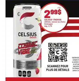 Metro CELSIUS ÉNERGIE offer