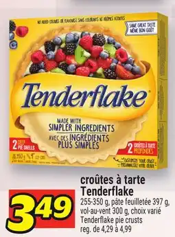 Metro CROÛTES À TARTE TENDERFLAKE | TENDERFLAKE PIE CRUSTS offer