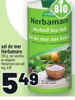 Metro SEL DE MER HERBAMARE | HERBAMARE SEA SALT offer