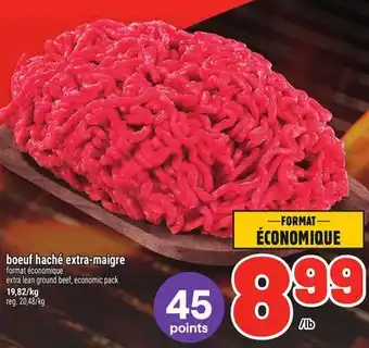 Metro BOEUF HACHÉ EXTRA-MAIGRE | EXTRA LEAN GROUND BEEF offer