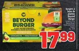 Metro BURGERS À BASE DE PLANTES BEYOND BURGER | BEYOND BURGER FROZEN PLANT-BASED BURGERS offer