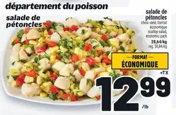 Metro SALADE DE PÉTONCLES | SCALLOP SALAD offer