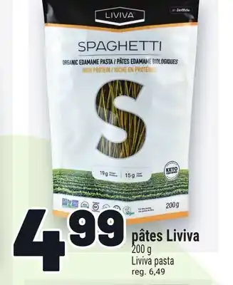 Metro PÂTES LIVIVA | LIVIVA PASTA offer