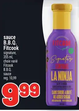 Metro SAUCE B.B.Q. FITCOOK | FITCOOK B.B.Q. SAUCE offer