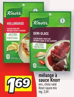 Metro MÉLANGE À SAUCE KNORR | KNORR SAUCE MIX offer