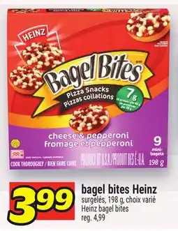 Metro BAGEL BITES HEINZ | HEINZ BAGEL BITES offer