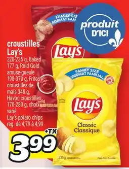 Metro CROUSTILLES LAY'S | LAY'S POTATO CHIPS offer